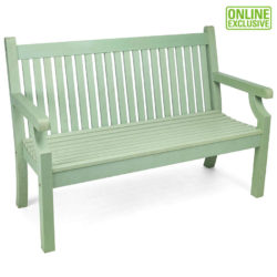 Sandwick Winawood 2-Seater Bench – Duck Egg